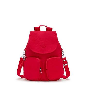 Kipling Firefly Up Convertible Rugzak Rood | BE 1577UZ